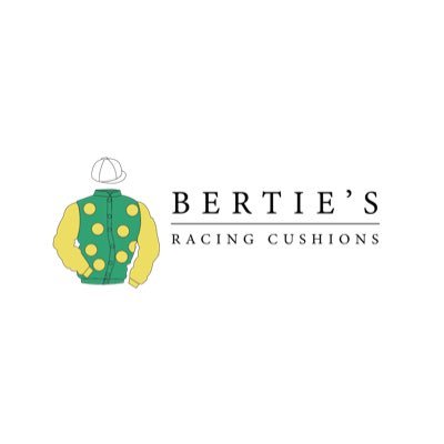 Made to order racing cushions. Providing winning connection prizes to Fakenham & Stratford Racecourse will@bertiesracingcushions.co.uk