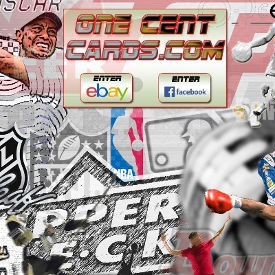 Hundreds of thousands of trading cards of all kinds: NFL NBA NHL MLB NASCAR STAR TREK POKEMON PGA, collectibles and rares. Requests welcomed.
https://t.co/a8whYE5CtC