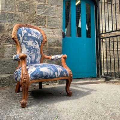 Upholsterer Extraordinare! I Re-cover Re-vamp and Re-vive your tired old furniture. I have the SKILLS the TALENT and LOVE your chair and sofa needs!