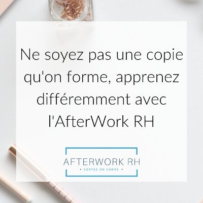 L’AfterWork RH casse les codes de la fonction RH et propose chaque mois d’échanger sur les problématiques et les solutions RH