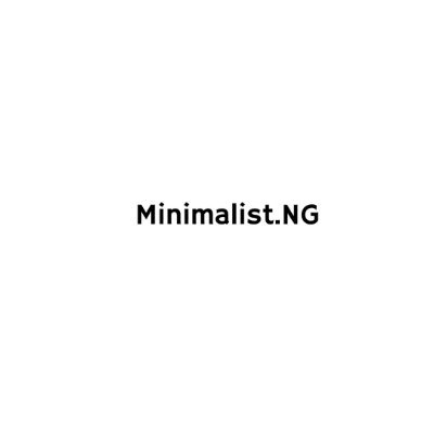 minimalist.ng