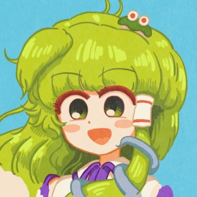 忘れた頃に東方関連のイラストを描いたりします