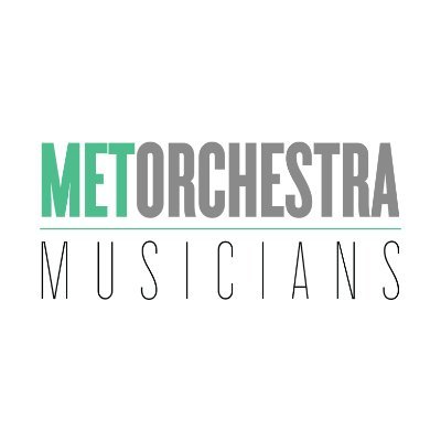 #WeWillMetAgain Official twitter account of The MET Orchestra Musicians. Contact us: info@metorchestramusicians.org