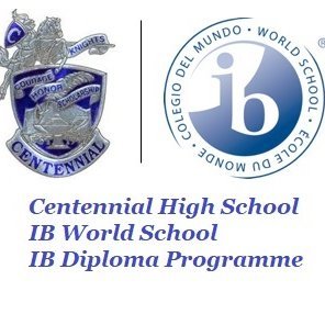 Centennial High School is an IB World School and serves the IB Diploma Programme. 