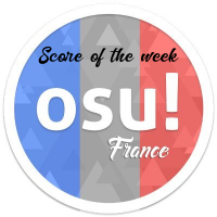 osu! France Score of the Week (@osufr__sotw) 's Twitter Profile Photo osu! France Score of the Week (@osufr__sotw) 's Twitter Profile Photo