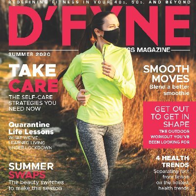 D'FYNE is the definitive source of health and fitness inspiration for women in their 40s, 50s, and beyond.