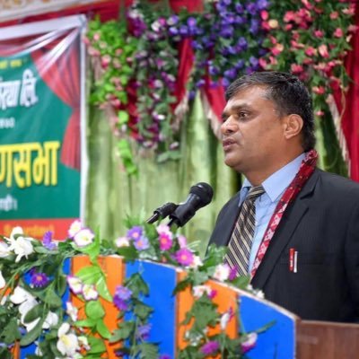 kusmakhar_Adh's profile picture. chairman summit nepal