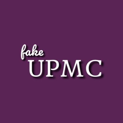 Life Changing Tweets. UPMC and UPMC Health Plan Parody Account.  Not associated with UPMC or any UPMC affiliates.