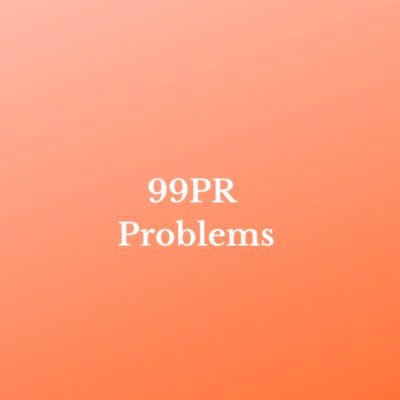 99prproblems's profile picture. For the like and unpredictability of the #publicrelations profession. 
Memes. News. 
And #popculture references from the frontlines of a demanding job.