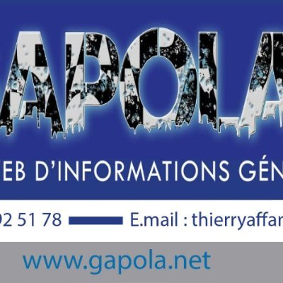 GapolaNet's profile picture. Site web d'actualités générales