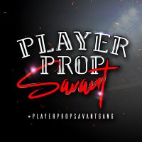 Player Prop Savant (@player_props) 's Twitter Profile Photo