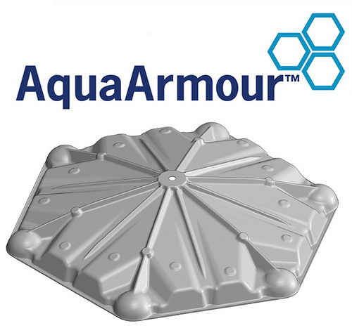 AquaArmour, evaporation and algal control system, solves the problem of evaporation and algal control on water storages of any size.
