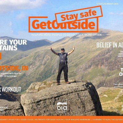 Formerly know as Getting Active Outdoors magazine, GetOutside magazine is now part of @OSLeisure GetOutside initiative.