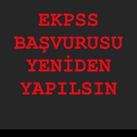 2020 EKPSS EK-BAŞVURU (@ekekpss) 's Twitter Profile