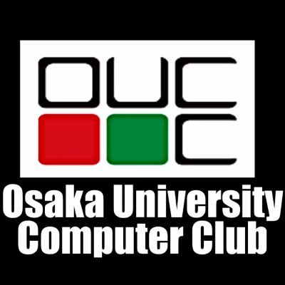 Welcome to the Osaka University Computer Club's official account!

大阪大学コンピュータクラブ (OUCC) の公式アカウント
裏垢 (Casual posts): @OUCC1
#春から阪大 #プログラミング #競プロ #新歓