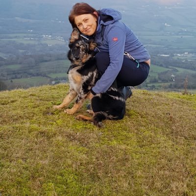 Enjoying the best things in life! walking mountains with my husband and my dog Skye!!🐕🐾🥰