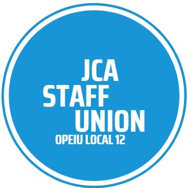 Jewish Community Action Staff Union. Proud member of OPEIU Local 12.