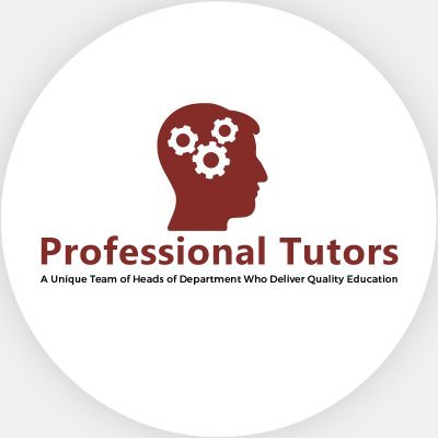 Professional Tutors, an international tutoring service provider, has over 15 years of experience.Visit: https://t.co/9MKAQvwfMs