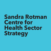 Sandra Rotman Centre for Health Sector Strategy (@sandrarotmanctr) 's Twitter Profile Photo Sandra Rotman Centre for Health Sector Strategy (@sandrarotmanctr) 's Twitter Profile Photo