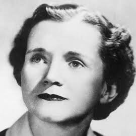 レイチェル カーソン Rachel Carson （1907-1964）アメリカの生物学者、エコロジスト。生前、環境問題について命がけで取り組む。