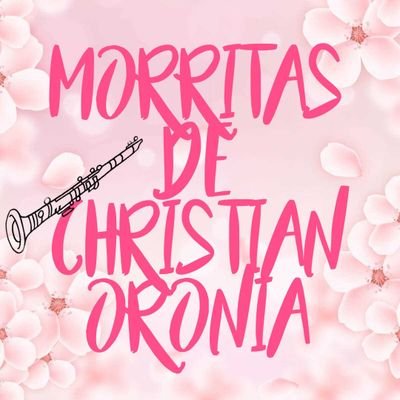 club de fans en apoyo a Christian Oronia 🤠Clarinetista de Banda Recoditos ❤
sigue nuestras redes sociales 💯✌
#LasMorritasDeChristianOronia ❤