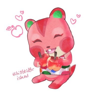 まきお あつ森 V Twitter 最初は可愛くないカバと思ってたけど 今ではとても愛着あるキャラになったガブリエル イースター衣装が似合わない我が島のお笑い担当 どうぶつの森 島民紹介