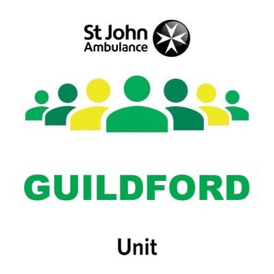 St John Ambulance Guildford unit. Providing first aid training for over 140 years. In an emergency call 999