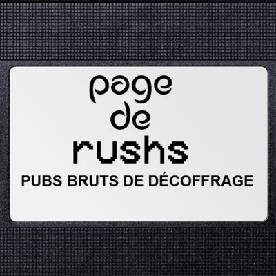 Chaîne YouTube dédiée à la mise en ligne et à la préservation de publicités brutes de décoffrage. Chaîne secondaire de @NekoHauruLand. Compte tenu par @HauruI