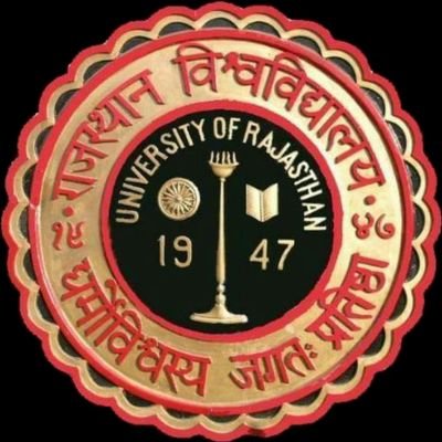 This is the official twitter account of University of Rajasthan, Jaipur.