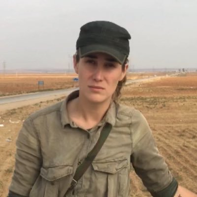 Internationalist volunteer in Rojava, North-East Syria