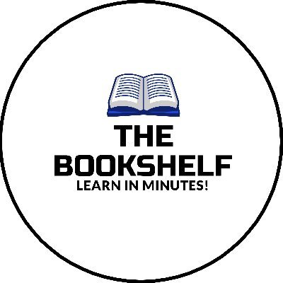 thebookshelf824's profile picture. #BookSummary #Motivation #Inspiration #Life
Follow Our YouTube channel THE BOOKSHELF for more learning.