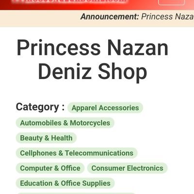 Princess Nazan Deniz shopping