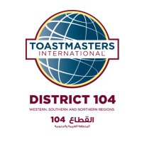 District 104 Toastmasters International (@district104ti) Twitter profile photo
