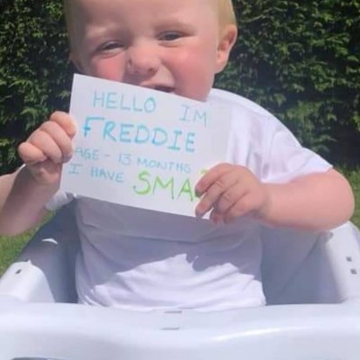 kateFit62151992's profile picture. Raising awareness for Spinal Muscular Atrophy and funds for a little boy with the rare disease. Please read my justgiving link x
Instagram: Freddiessmat2fight