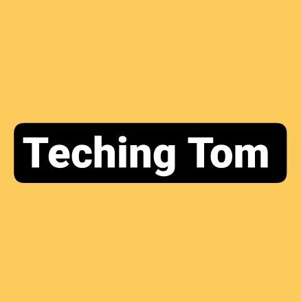 TechingTom's profile picture. we do tech news, occasionally