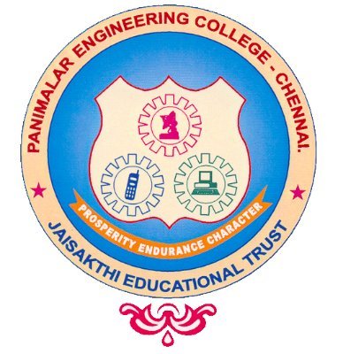 PanimalarC's profile picture. Panimalar Engineering College, a Christian Minority Institution of Higher Education governed by JAISAKTHI Educational Trust aims at imparting quality education.