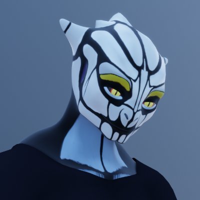 I'm Gawgain, they/them, 2d&3d a character artist I use Krita, and Blender.
sketchfab link: https://t.co/o7ojNCfaHY