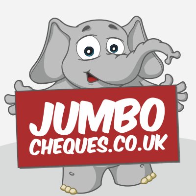 We make #JumboCheques for #fundraising, #charity, #presentations, #awards, #wedding #birthday and more. https://t.co/EOmBO0lfiE. #LargeCheque #BigCheque