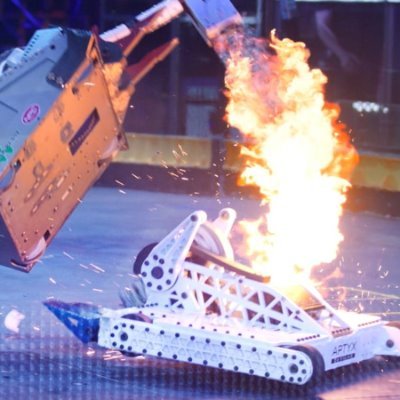 vertical spinners bore us & MMA is cool (early BattleBots!!!) & we want a BattleBot with a WATERJET CUTTER!!! OTHER SPORTS & VIDEO GAMES ARE ALSO COOL!!! 😷