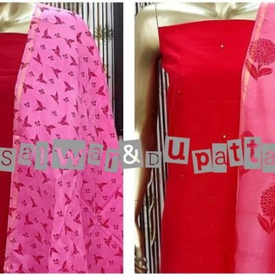 Silk Salwar Dupatta unique collection