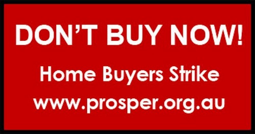 dontbuynow's profile picture. Who are rising property prices good for? Time to end this property bubble.  Cut through the industry hype, time for a home buyers strike!  Don't Buy Now!