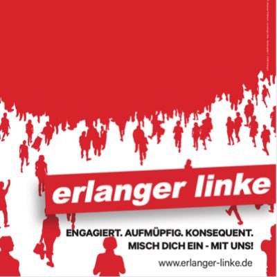 Kommunaler Wahlverein für kompromisslos soziale, ökologische, transparente, inklusive und antifaschistische Politik in Erlangen.

Mieten runter! ☀️✊🏾🚩