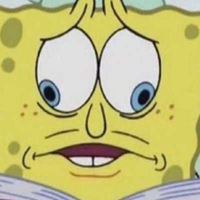 I am not spongebob. please don’t follow. just don’t follow me why is it that hard to comprehend u mf.