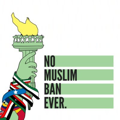 We are a national campaign dedicated to repealing the discriminatory Muslim Ban. Organized by @NILC, @MPower_Change, @CAIRSFBA, and @aaaj_alc.