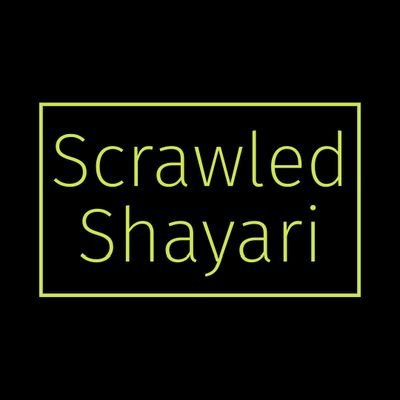 Scrawled Shayari