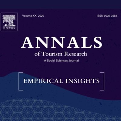 Annals of Tourism Research (#AnnTourRes) & Annals of Tourism Research (Empirical Insights) (#AnnTourResEI) | Social Media Editor: @DrOscarVP |