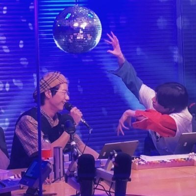 mostly victon's parents doing things on their audio show, sometimes with the kids!