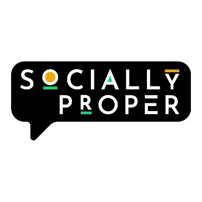 SociallyProper's profile picture. socially curated #Conversations with a proper vibe