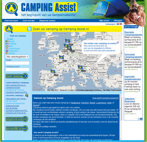 Kom meer te weten over Camping Assist.
Stel hier je vragen en zie wat nieuw is om je leukste campings nog sneller en makkelijker te vinden.