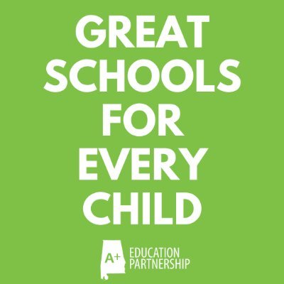 A+ Education Partnership works for #GreatSchoolsforEveryChild - and a bright future for Alabama. Check out our programs: @al_bpc and @apluscr.